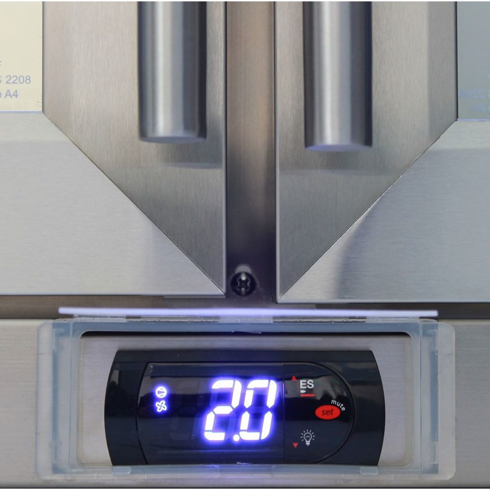 Rhino - GSP3H-SS - Stainless Steel Glas Door Bar Fridge - 865mm High - Image 5