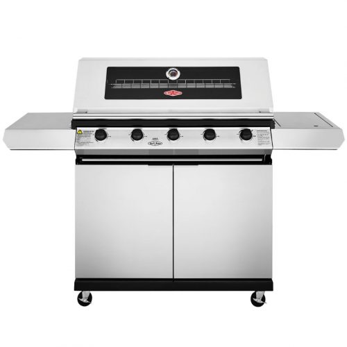 BeefEater 1200 BBQ SS, Trolley and Side Burner 5B
