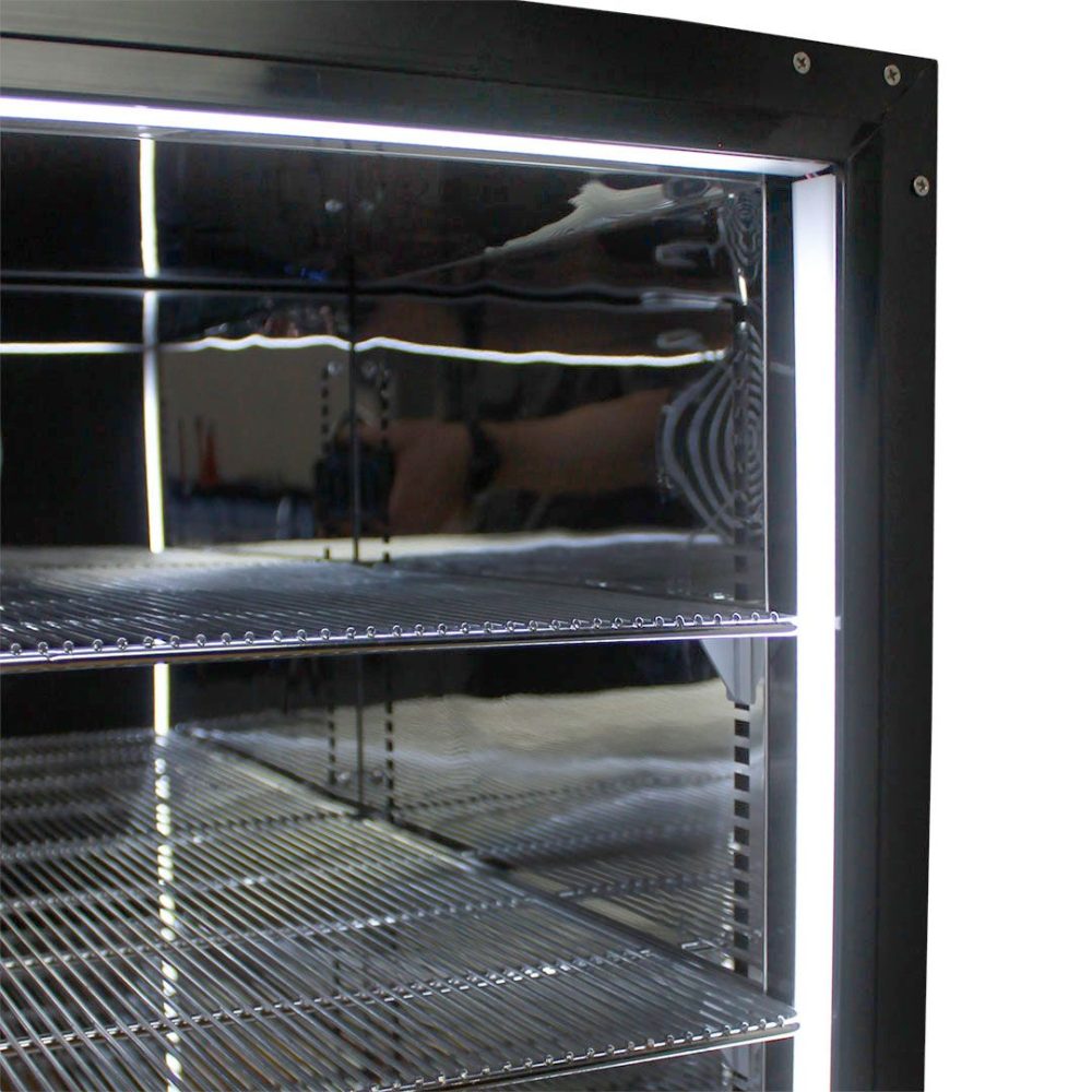 Schmick - SK156R-SD - Stainless Steel Solid Door Bar Fridge - Right Hinged - Image 5