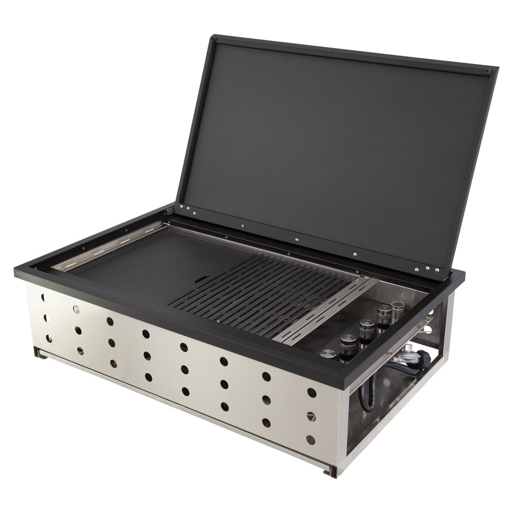 Gasmate Phoenix 4B Flush Mount Drop-In BBQ NG - Image 8