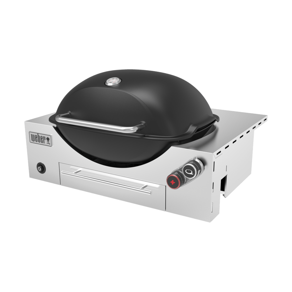 Weber Built-in Q+ Premium 3600N+ - Midnight Black - Image 4