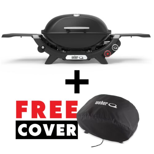 Weber Q 2800n+ - Black with Free Cover