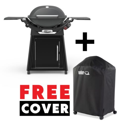 Weber Family Q 3200n+ - Charcoal with Free Cover